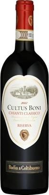 Вино красное сухое «Badia A Coltibuono Cultus Boni Chianti Classico Riserva» 2015 г.