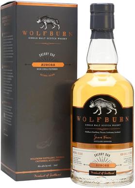 Виски шотландский «Wolfburn Aurora» в подарочной упаковке