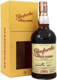 Виски шотландский «Glenfarclas 2001 Family Casks» в подарочной упаковке