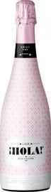 Вино игристое розовое брют «Hola Brut Pink Cava»