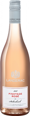 Вино розовое сухое «Pinotage Rose Jonkershoek Valley WO Lanzerac» 2018 г.