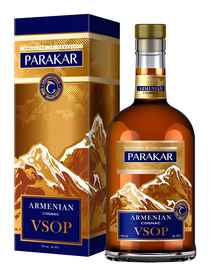 Коньяк армянский «Parakar VSOP» в подарочной упаковке