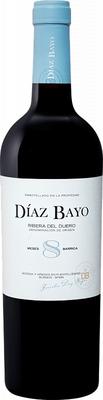 Вино красное сухое «Diaz Bayo 8 Meses Barrica Ribera Del Duero Nuestro De Diaz Bayo» 2018 г.