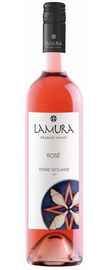 Вино розовое сухое «Lamura BIO Rose Terre Seciliane»