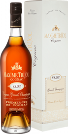 Коньяк французский «Maxime Trijol Cognac VSOP Grande Champagne Premier Cru» в подарочной упаковке