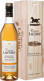 Коньяк французский «Lautrec Selection du Domaine» в деревянной подарочной упаковке