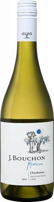 Вино белое сухое «Chardonnay Reserva Maule Valley Vina J. Bouchon» 2018 г.