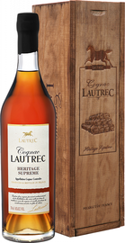 Коньяк французский «Lautrec Heritage Supreme» в деревянной подарочной упаковке