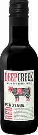 Вино красное сухое «Deep Creek Pinotage Western Cape Origin Wine» 2018 г.