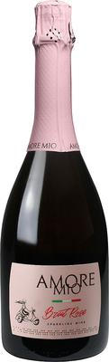 Вино игристое розовое брют «Amore Mio Rose Brut»
