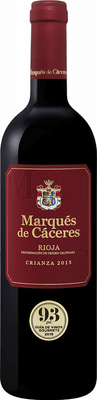 Вино красное сухое «Marques de Caceres Crianza Rioja» 2015 г.