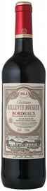 Вино красное сухое «Chateau Bellevue Rougier Bordeaux Producta Vignobles» 2015 г.