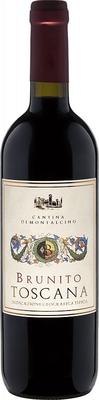 Вино красное полусухое «Brunito Toscana Cantina Di Montalcino» 2016 г.