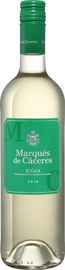 Вино белое сухое «Blanco Rioja Marques De Caceres, 0.75 л» 2018 г.