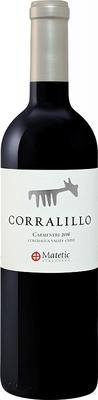 Вино красное сухое «Corralillo Carmenere Colchagua Valley Matetic» 2016 г.