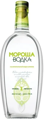 Водка Мороша на минеральной воде Карелии Уровень мягкости №1, 0.5 л