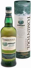 Виски шотландский «Tomintoul Speyside Glenlivet Peaty Tang Single Malt Scotch Whisky 3 years» в тубе