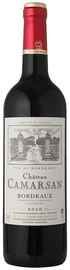 Вино красное сухое «Chateau Camarsan Bordeaux Producta Vignobles» 2010 г.