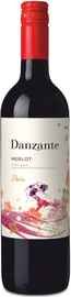 Вино красное сухое «Danzante Merlot» 2017 г.
