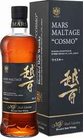 Виски японский «Mars Maltage Cosmo Hombo Shuzo» в подарочной упаковке