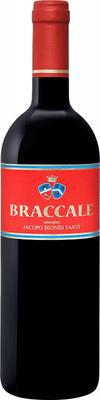 Вино красное сухое «Braccale Toscana Jacopo Biondi Santi» 2015 г.