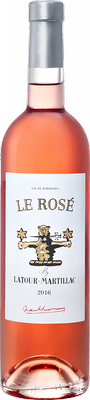 Вино розовое сухое «Le Rose By Latour Martillac Bordeaux» 2016 г.