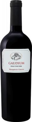 Вино красное сухое «Gaudium Rioja Marques De Caceres» 2014 г.