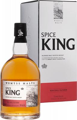 Виски шотландский «Spice King Wemyss Malts» в подарочной упаковке