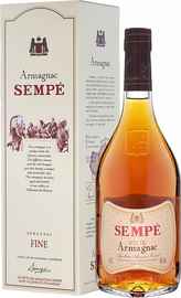 Арманьяк «Fine Armagnac Sempe» в подарочной упаковке