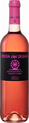 Вино розовое сухое «Ribera Del Segura Monastrell Jumilla» 2018 г.