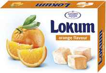 Конфеты «Zaharni Лукум со вкусом апельсина» 140 гр.