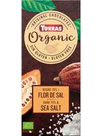 Горький шоколад «Torras Organic 70% Cocoa & Sea Salt» 100 гр.