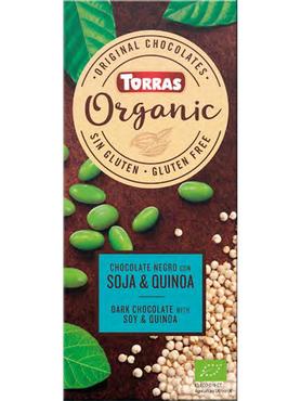 Темный шоколад «Torras Organic with Soy & Quinoa» 100 гр.