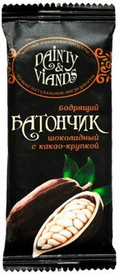 Батончик «Dainty & Viands шоколадный с какао-крупкой» 40 гр.