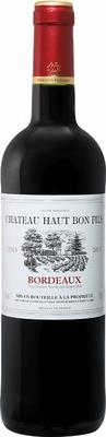 Вино красное сухое «Chateau Haut Bon Fils Bordeaux» 2016 г.