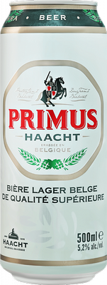Пиво «Primus Premium Pils Brasserie Haacht»