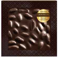 Темный шоколад «Chokodelika с миндалем» 80 гр, в блистере