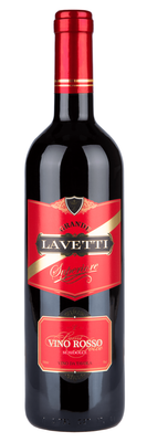 Вино столовое красное полусладкое «Lavetti Vine Rosso»