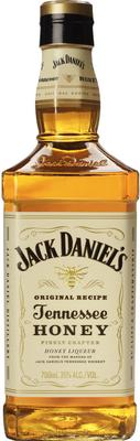 Виски американский «Jack Daniel's Tennessee Honey» в подарочной упаковке со стаканом в форме банки