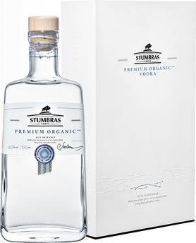Водка «Stumbras Vodka Premium Organic Group Prodakshn» в подарочной упаковке