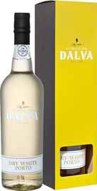 Портвейн «Dalva Dry White Porto C. da Silva» в подарочной упаковке
