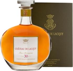 Арманьяк «Chateau de Lacquy Bas-Armagnac 30 Ans carafe» в подарочной упаковке