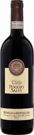 Вино красное сухое «Brunello Di Montalcino Villa Poggio Salvi» 2014 г.