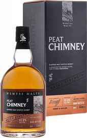 Виски шотландский «Peat Chimney Batch Strength Wemyss Malts» в подарочной упаковке