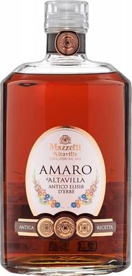 Ликер «Amaro D'Altavilla Antico Elisir d'Erbe Mazzetti D'Altavilla»