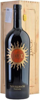 Вино красное сухое «Luce, 1.5 л» 2015 г., в подарочной упаковке