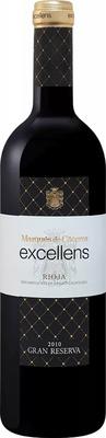 Вино красное сухое «Excellens Gran Reserva Rioja Marques De Caceres» 2010 г.