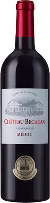 Вино красное сухое «Chateau Begadan» 2015 г.