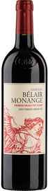 Вино красное сухое «Chateau Belair-Monange Saint-Emilion» 2011 г.