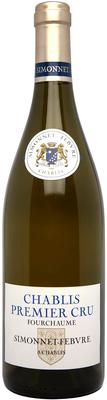 Вино белое сухое «Simonnet-Febvre Chablis Premier Cru Fourchaume» 2015 г.
